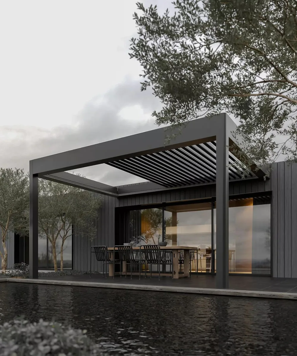 Biokilmatik Pergola Sistemleri